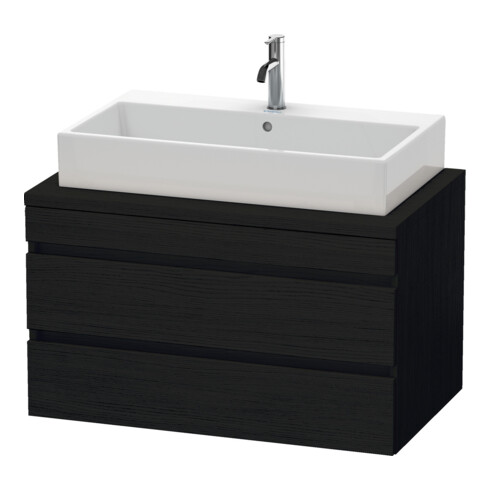 Duravit Waschtischunterschrank DuraStyle 90x54,8cm, Ei sw, f Kons, 2 Schubkästen