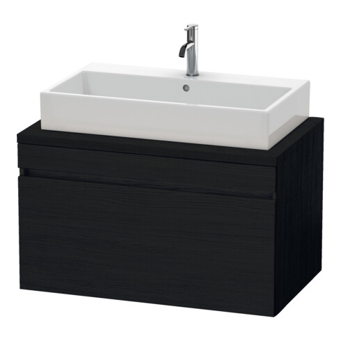 Duravit Waschtischunterschrank DuraStyle 90x54,8cm, Ei sw, für Konsole, 1 Auszug