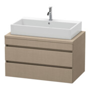 Duravit Waschtischunterschrank DuraStyle 90x54,8cm, lei, f Konsole, 2 Schubkästen