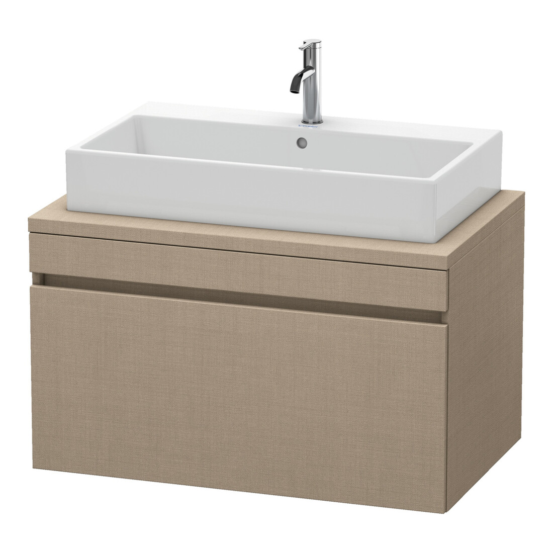 Duravit Waschtischunterschrank DuraStyle 90x54,8cm, leinen, für Konsole, 1 Auszug