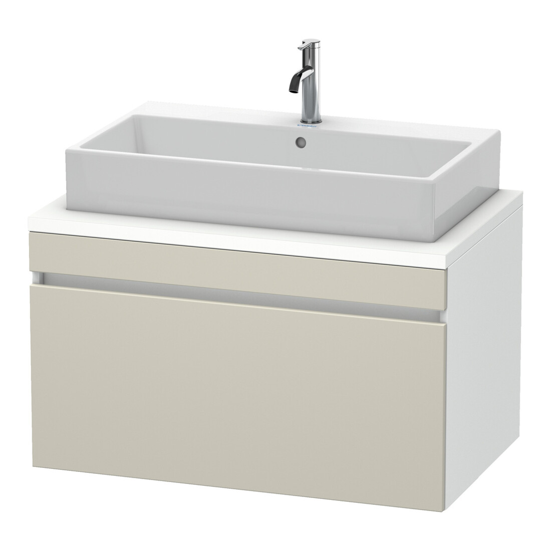 Duravit Waschtischunterschrank DuraStyle 90x54,8cm, tau/we ma, f Kons, 1 Auszug