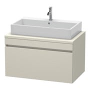 Duravit Waschtischunterschrank DuraStyle 90x54,8cm, taupe, für Konsole, 1 Auszug