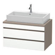 Duravit Waschtischunterschrank DuraStyle 90x54,8cm, w m/bas ma, f Kons, 2 SchKa.