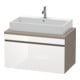 Duravit Waschtischunterschrank DuraStyle 90x54,8cm, we. hg/b ma, f Kons, 1 Auszug-1