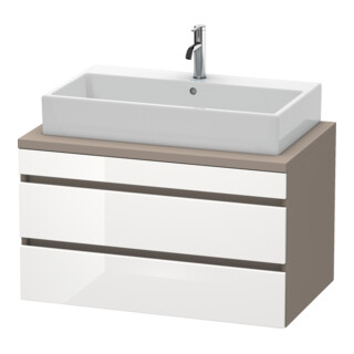 Duravit Waschtischunterschrank DuraStyle 90x54,8cm, we. hg/b ma, f Kons, 2 SchKa.