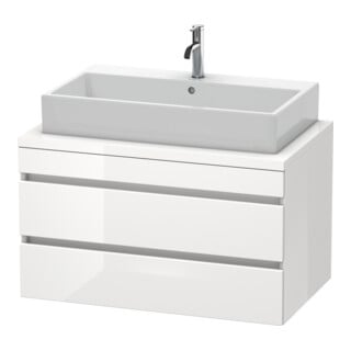 Duravit Waschtischunterschrank DuraStyle 90x54,8cm, we. hgl, f Kons, 2 SchKa.