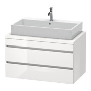 Duravit Waschtischunterschrank DuraStyle 90x54,8cm, we. hgl, f Kons, 2 SchKa.-1