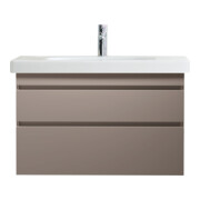 Duravit Waschtischunterschrank DuraStyle 93x44,8cm, bas. ma, 2 SchKa., wandhängend