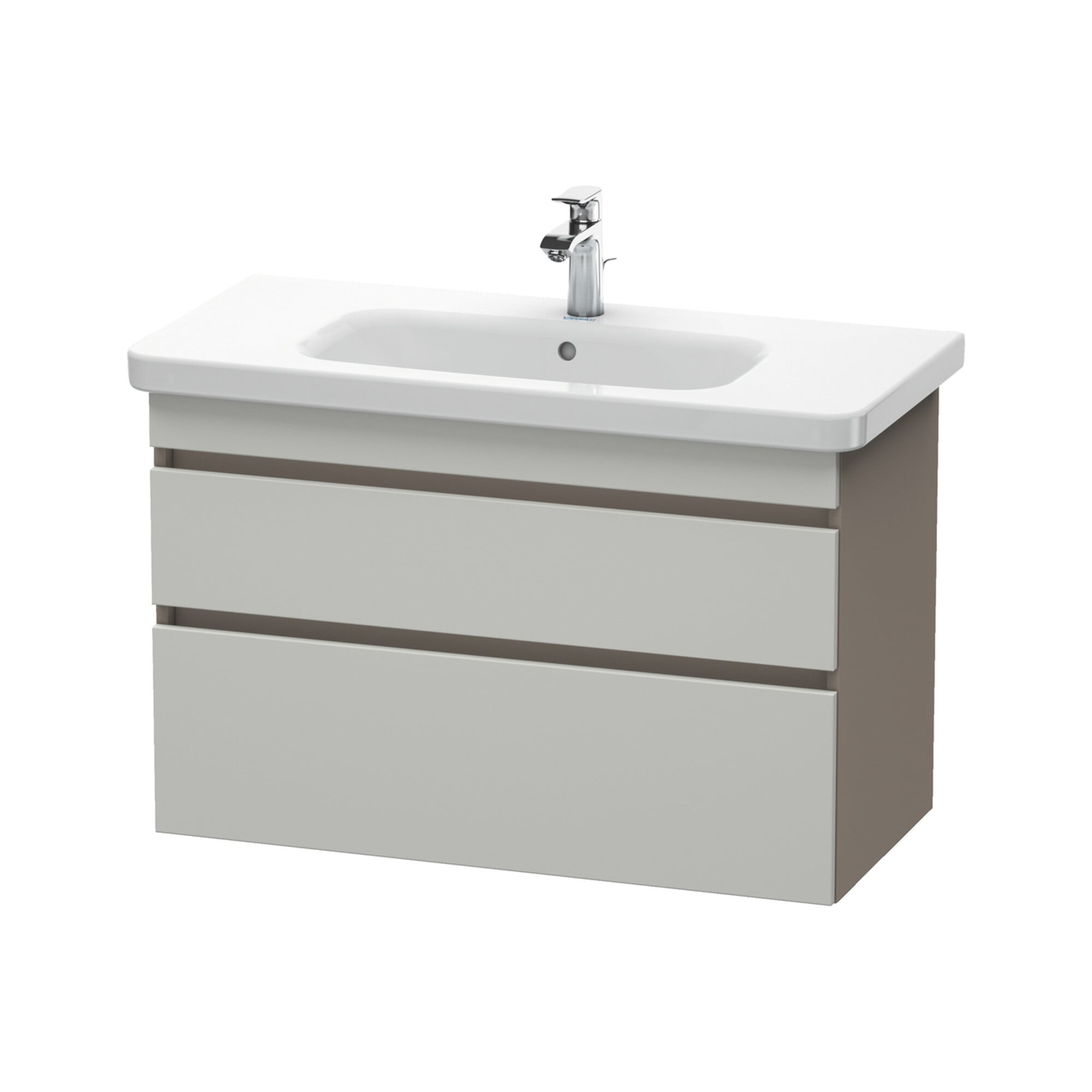 Duravit Waschtischunterschrank DuraStyle 93x44,8cm, betg/ba ma, 2 SchKa., wandhängend