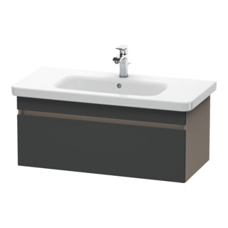 Duravit Waschtischunterschrank DuraStyle 93x44,8cm, gra m/bas ma, 1 Ausz., wandhängend