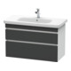 Duravit Waschtischunterschrank DuraStyle 93x44,8cm, gra m/we ma, 2 SchKa., wandhängend-1