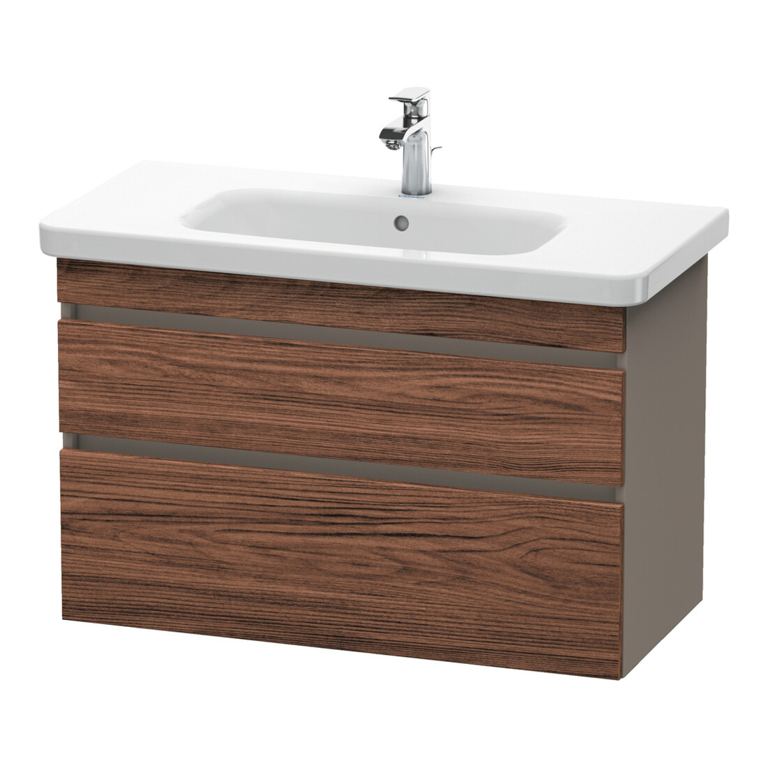 Duravit Waschtischunterschrank DuraStyle 93x44,8cm, N dk/b ma, 2 SchKa., wandhängend