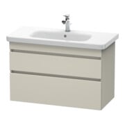 Duravit Waschtischunterschrank DuraStyle 93x44,8cm, Tau, 2 SchKa., wandhängend