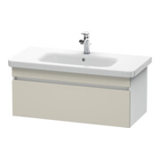 Duravit Waschtischunterschrank DuraStyle 93x44,8cm, tau/we ma, 1 Ausz., wandhängend