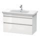 Duravit Waschtischunterschrank DuraStyle 93x44,8cm, w hgl/we ma, 2 SchKa., wandhängend-1