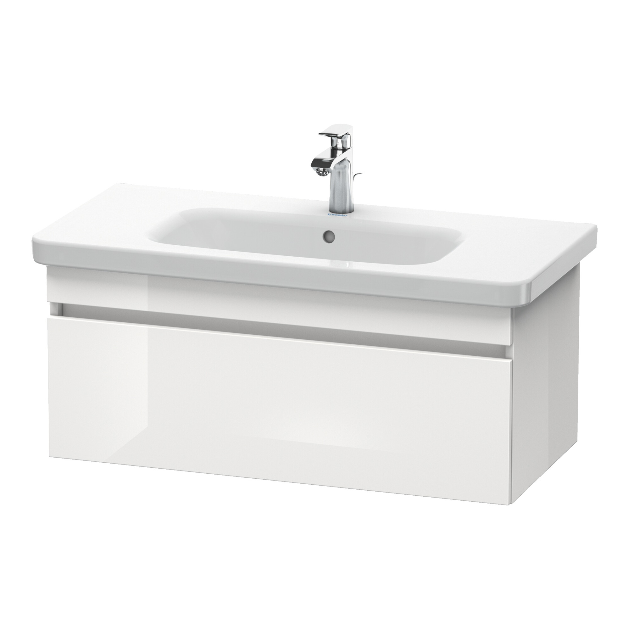 Duravit Waschtischunterschrank DuraStyle 93x44,8cm, we. hgl, 1 Ausz., wandhängend