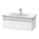 Duravit Waschtischunterschrank DuraStyle 93x44,8cm, we. hgl/we ma, 1 Ausz., wandhängend-1