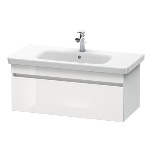 Duravit Waschtischunterschrank DuraStyle 93x44,8cm, we. hgl/we ma, 1 Ausz., wandhängend
