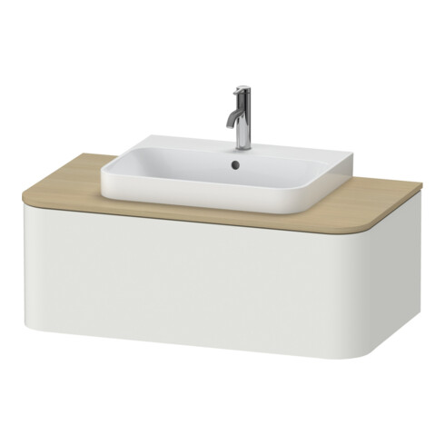 Duravit Waschtischunterschrank Happy D.2 Plus 100x55cm, f K, 1 AZ, f AWT, No we s-matt