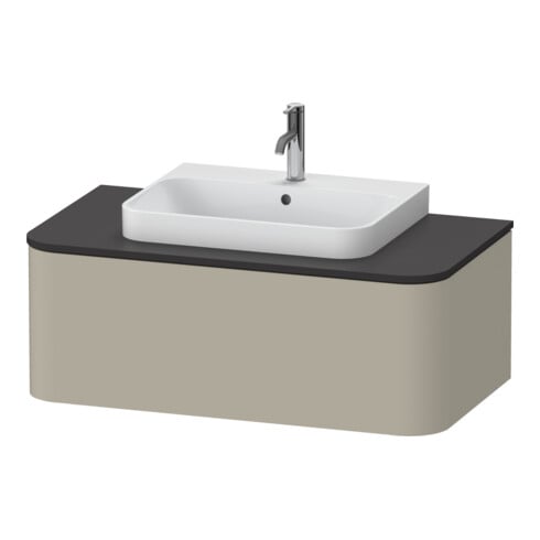 Duravit Waschtischunterschrank Happy D.2 Plus 100x55cm, f K, 1 AZ, f AWT, Tau s-matt