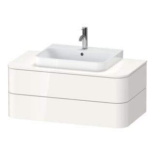 Duravit Waschtischunterschrank Happy D.2 Plus 100x55cm, f K, 2 La, f Aufsatzbecken, we hgl