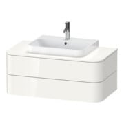 Duravit Waschtischunterschrank Happy D.2 Plus 100x55cm, f K, 2 La, f Aufsatzbecken, we hgl
