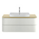 Duravit Waschtischunterschrank Happy D.2 Plus 100x55cm, f K, 2 La, f AWT, No we s-matt-1