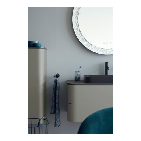 Duravit Waschtischunterschrank Happy D.2 Plus 100x55cm, f K, 2 La, f MWT, gs, st-g m
