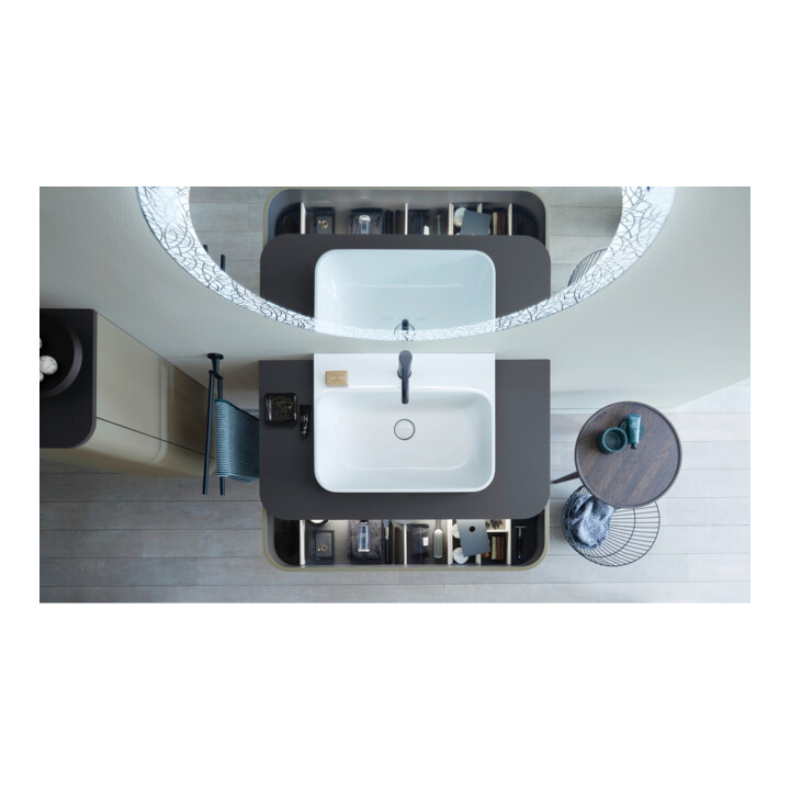 Duravit Waschtischunterschrank Happy D.2 Plus 100x55cm, f K, 2 La, f MWT, gs, st-g m