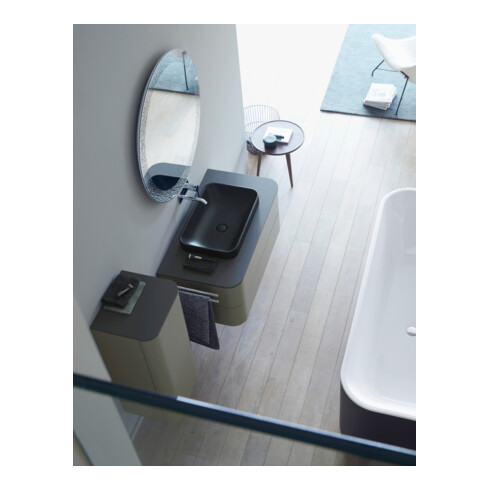 Duravit Waschtischunterschrank Happy D.2 Plus 100x55cm, f K, 2 La, f MWT, gs, st-g m