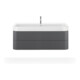 Duravit Waschtischunterschrank Happy D.2 Plus 117,5x49cm, graph matt, 2 Schubkästen-1