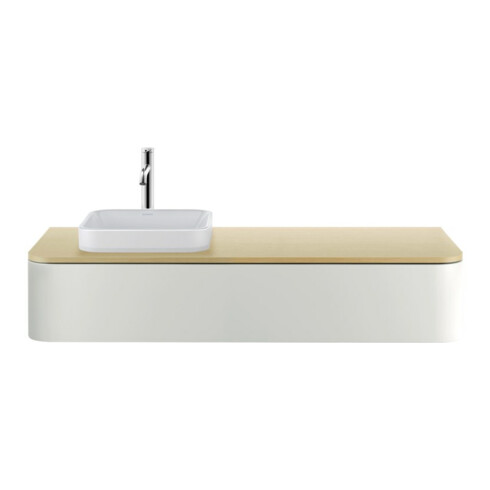 Duravit Waschtischunterschrank Happy D.2 Plus 130x55cm, 1 A, f AWT, B L, No we. s-matt