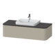 Duravit Waschtischunterschrank Happy D.2 Plus 130x55cm, 1 A, f AWT, B mit., Tau s-matt-1