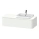Duravit Waschtischunterschrank Happy D.2 Plus 130x55cm, 1 A, f AWT, B re, we. s-matt-1