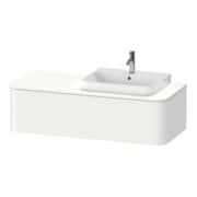 Duravit Waschtischunterschrank Happy D.2 Plus 130x55cm, 1 A, f AWT, B re, we. s-matt