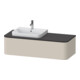 Duravit Waschtischunterschrank Happy D.2 Plus 130x55cm, 1 A, f AWT, Beck. li, Tau matt-1