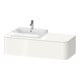 Duravit Waschtischunterschrank Happy D.2 Plus 130x55cm, 1 A, f AWT, Beck. li, we. hgl-1