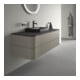 Duravit Waschtischunterschrank Happy D.2 Plus 130x55cm, 2 La, f AWT, steingrau s-matt-4