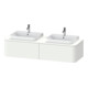 Duravit Waschtischunterschrank Happy D.2 Plus 160x55cm, 2 AZ, f AWT, B bs, we s-matt-1