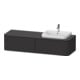 Duravit Waschtischunterschrank Happy D.2 Plus 160x55cm, 2 AZ, f AWT, B re, graph matt-1