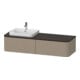 Duravit Waschtischunterschrank Happy D.2 Plus 160x55cm, 2 AZ, f AWT, Beck. li, lei-1