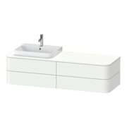 Duravit Waschtischunterschrank Happy D.2 Plus 160x55cm, f K, 4 La, f AWT, li, w s-matt