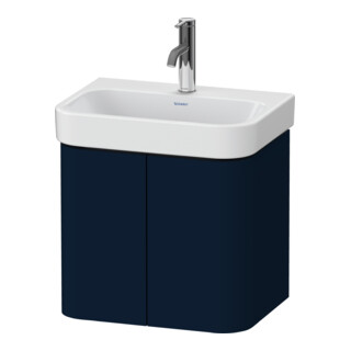 Duravit Waschtischunterschrank Happy D.2 Plus 47,5x35x41,5cm, 2 Tür., blau seidenmatt