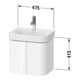 Duravit Waschtischunterschrank Happy D.2 Plus 47,5x35x41,5cm, 2 Tür., Medit. Eiche