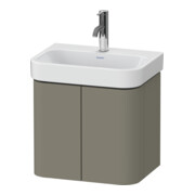 Duravit Waschtischunterschrank Happy D.2 Plus 47,5x35x41,5cm, 2 Tür., steingrau s-matt-1