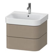 Duravit Waschtischunterschrank Happy D.2 Plus 57,5x49cm, leinen, 2 Schubkästen-1