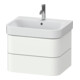 Duravit Waschtischunterschrank Happy D.2 Plus 62,5x49cm, we seidenmatt, 2 Schubkästen-1