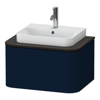 Duravit Waschtischunterschrank Happy D.2 Plus 65x48cm, f Kons, 1 Ausz., blau s-matt