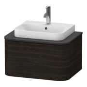 Duravit Waschtischunterschrank Happy D.2 Plus 65x48cm, f Kons, 1 Ausz., Nussb geb.