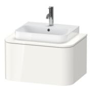 Duravit Waschtischunterschrank Happy D.2 Plus 65x48cm, f Kons, 1 Ausz., weiß supermatt-3